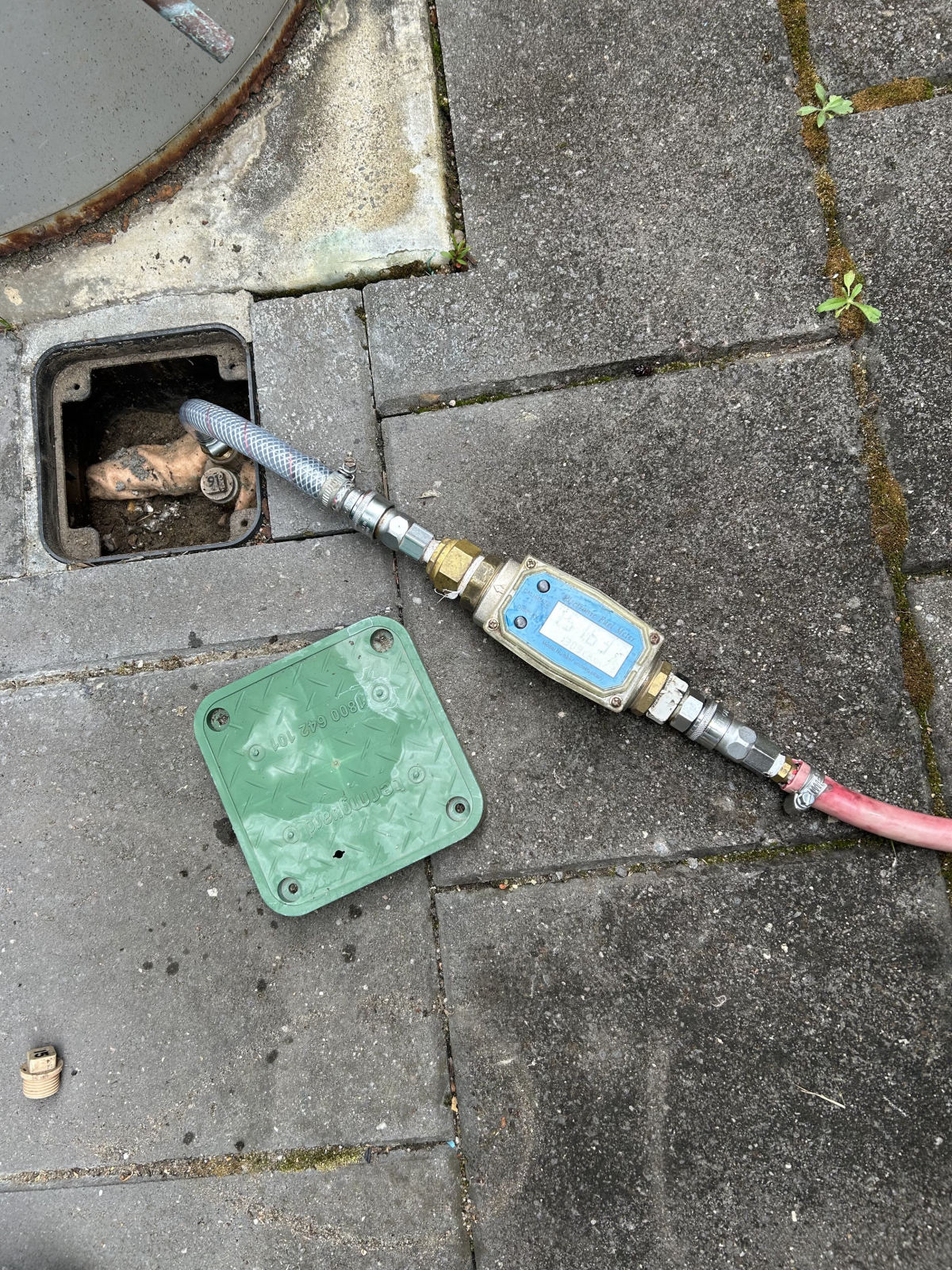 Termite bait station install